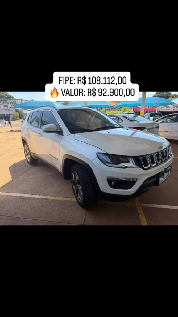 🔥 COMPASS LONGITUDE 2.0 4×4 DIESEL 2020 🔥