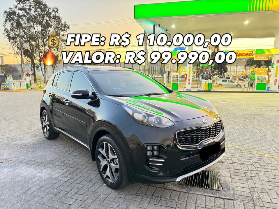 KIA SPORTAGE EX 2.0 2018 AUTOMÁTICA C/ TETO SOLAR