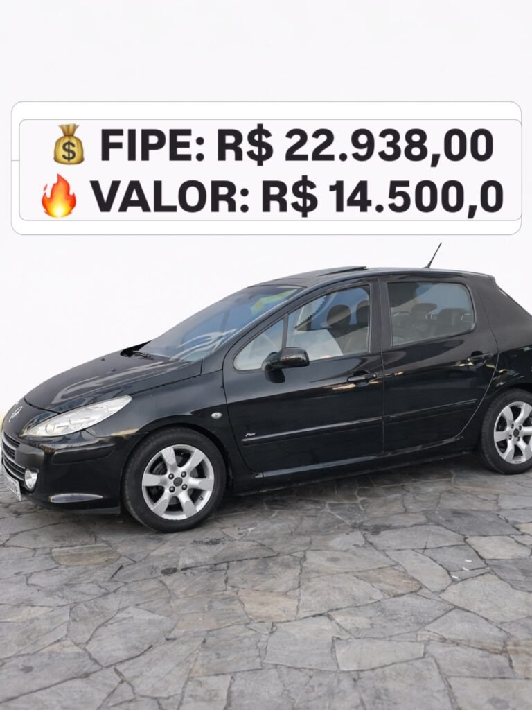 PEUGEOT 307 2.0 AUTOMÁTICO 2009