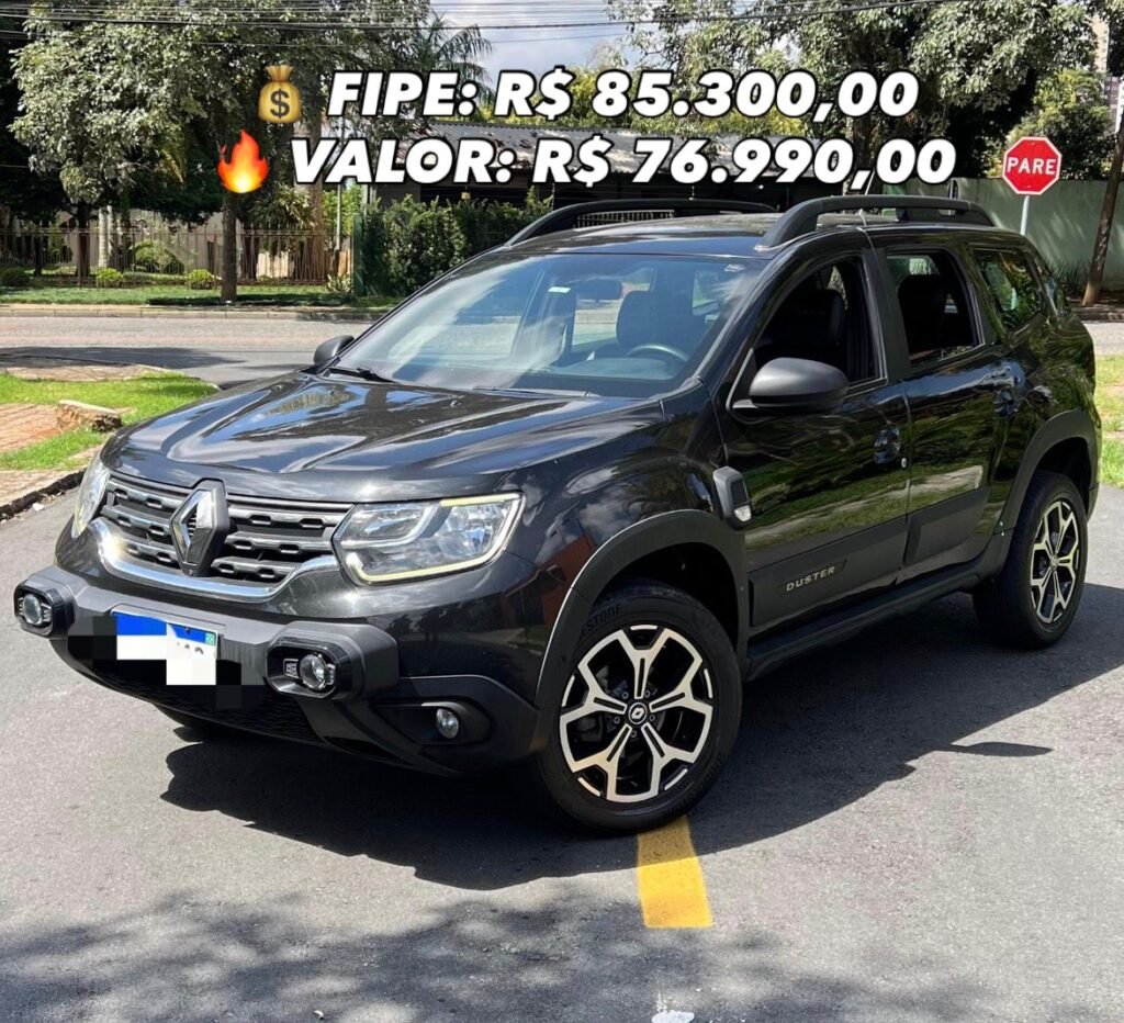 DUSTER ICONIC 1.6 AUTOMÁTICA 2021 COMPLETA
