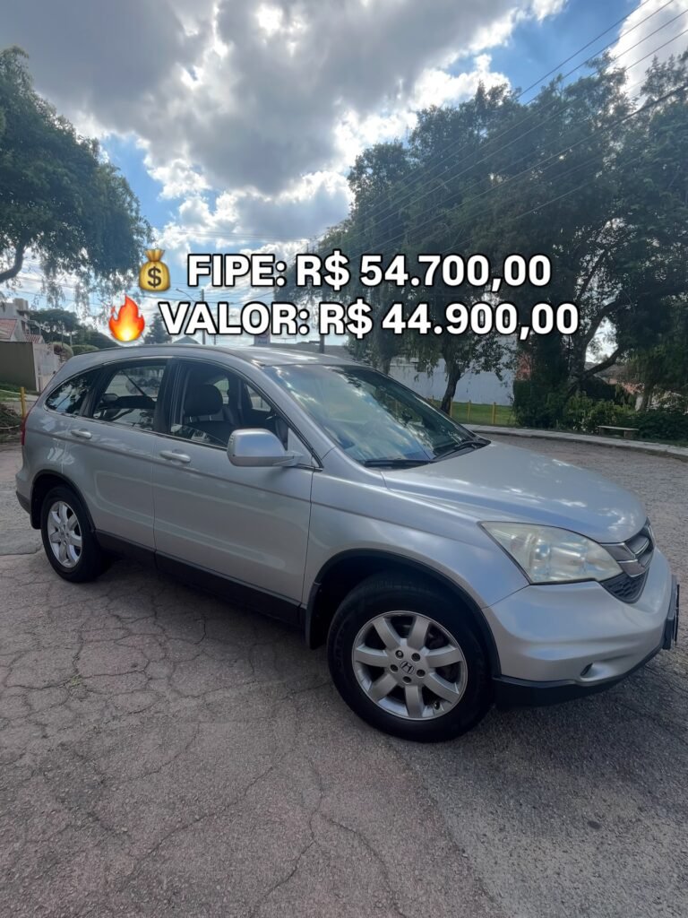 CR-V LX 2.0 AUTOMÁTICA 2011 COMPLETA