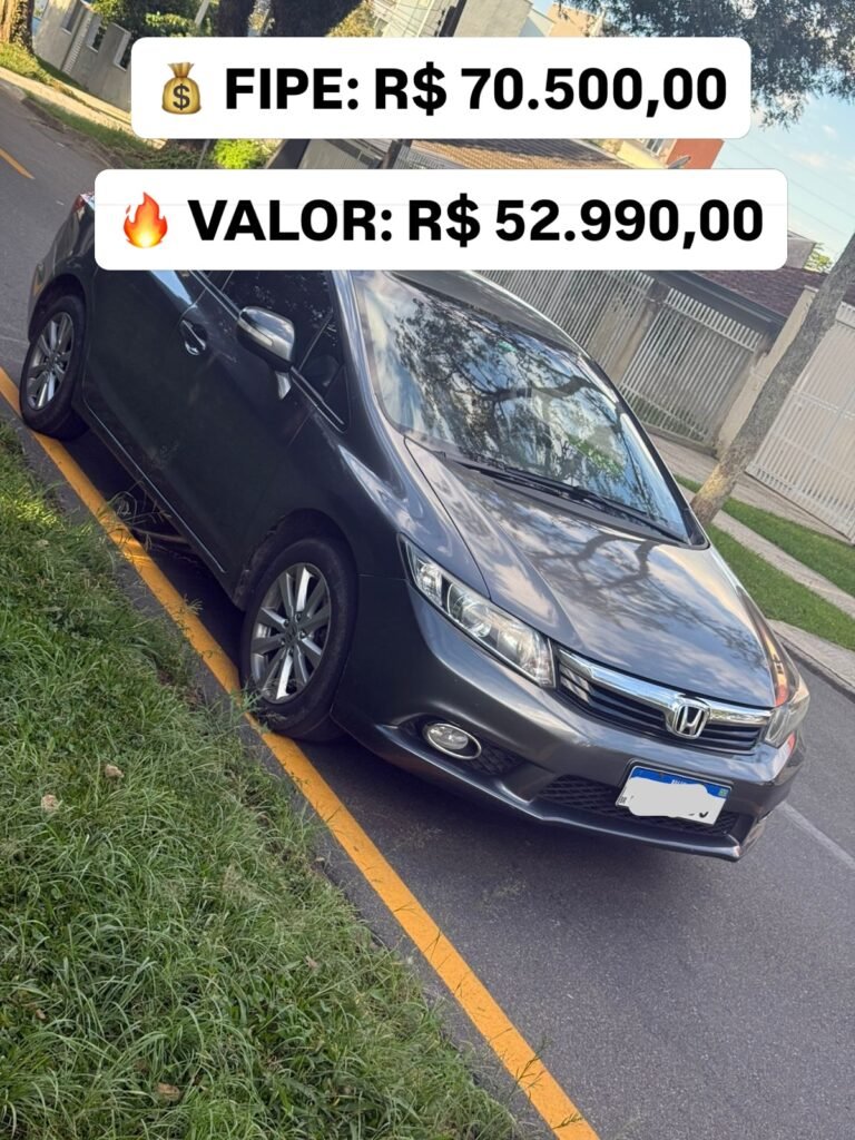 CIVIC LXR 2.0 2014 COMPLETO