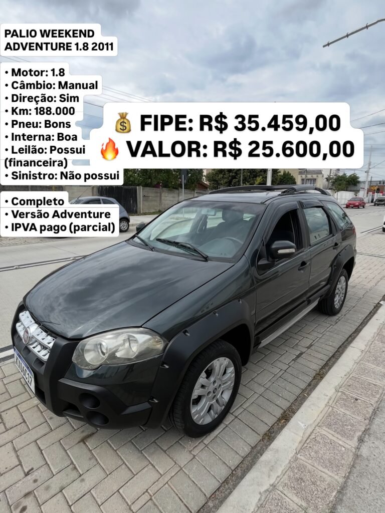 PALIO WEEKEND ADVENTURE 1.8 2011