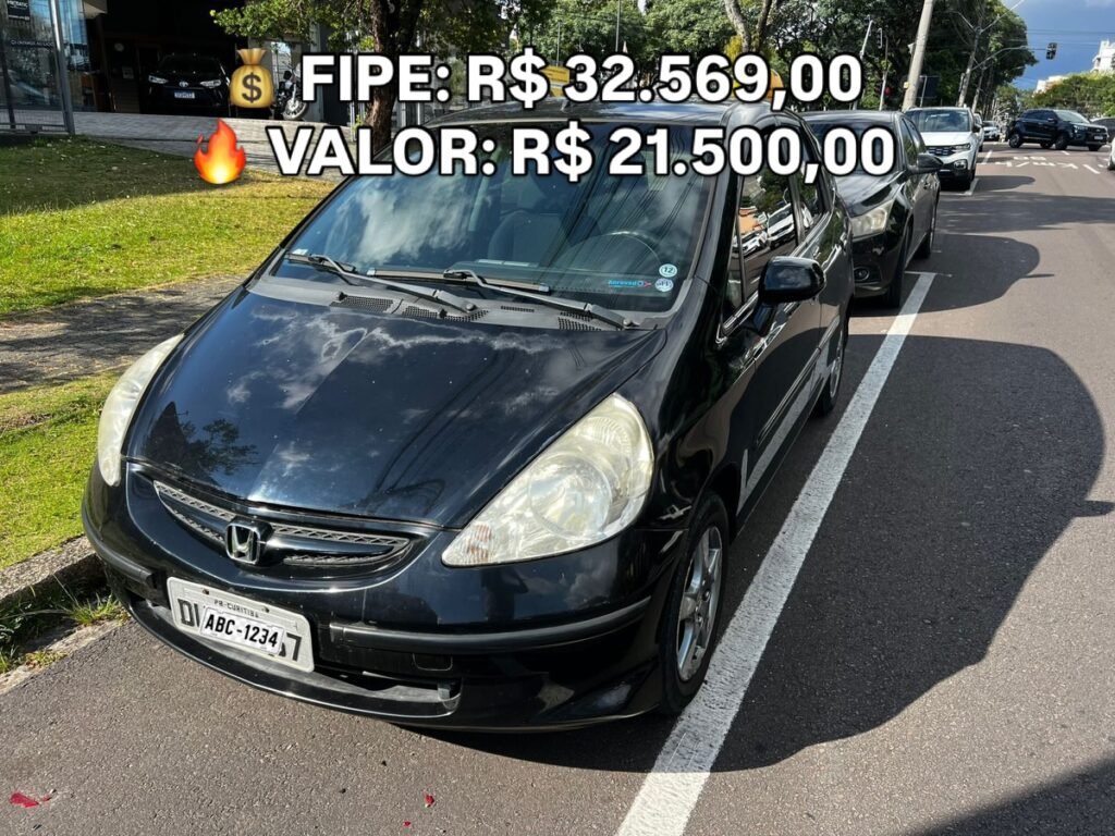 FIT LXL 1.4 AUTOMÁTICO 2007 COMPLETO