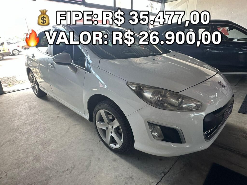 PEUGEOT 308 ALLURE 1.6 2013 COMPLETO