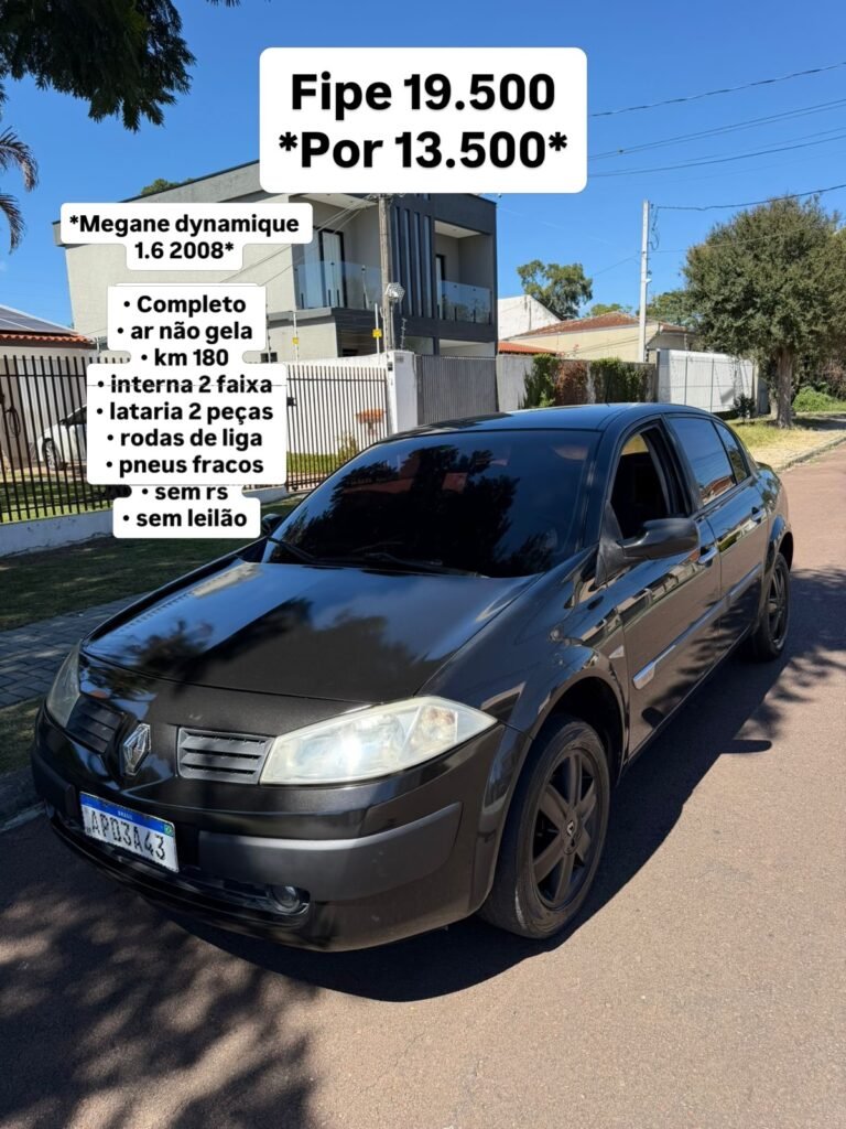 *Megane dynamique 1.6 2008*