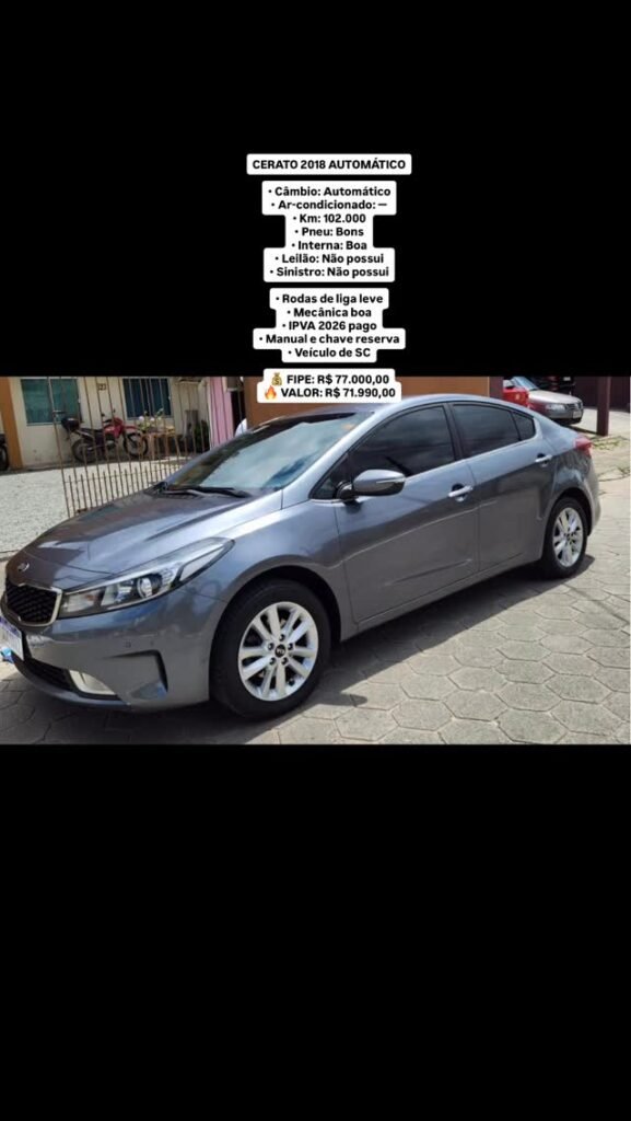 CERATO 2018 AUTOMÁTICO