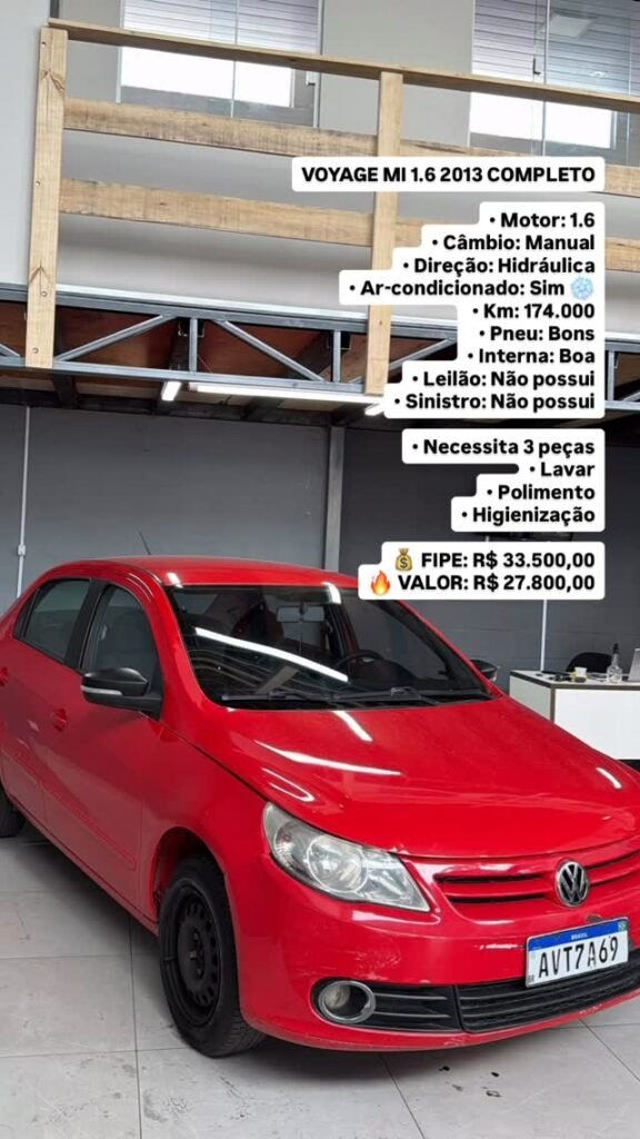 VOYAGE MI 1.6 2013 COMPLETO