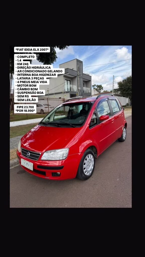 *FIAT IDEIA ELX 2007*