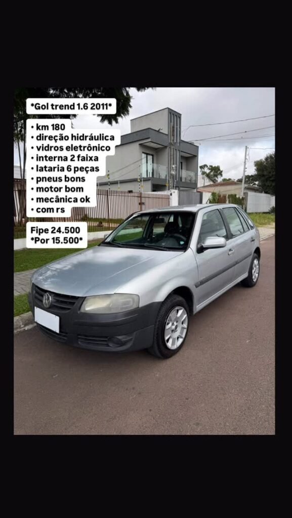 *Gol trend 1.6 2011*