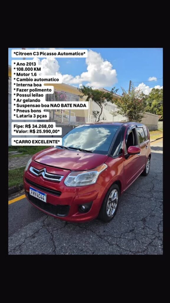 *Citroen C3 Picasso Automatico*