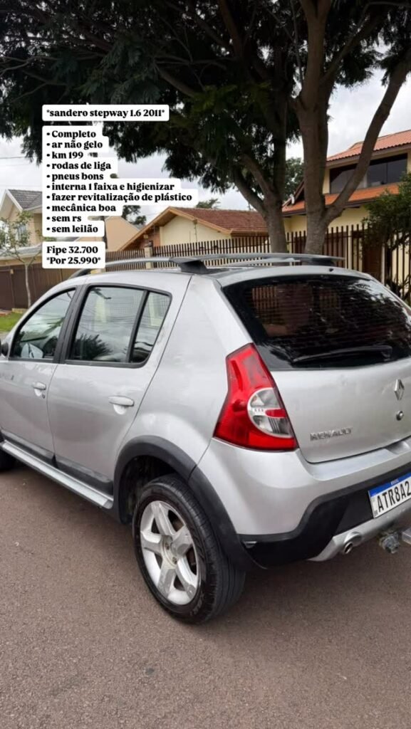 *sandero stepway 1.6 2011*