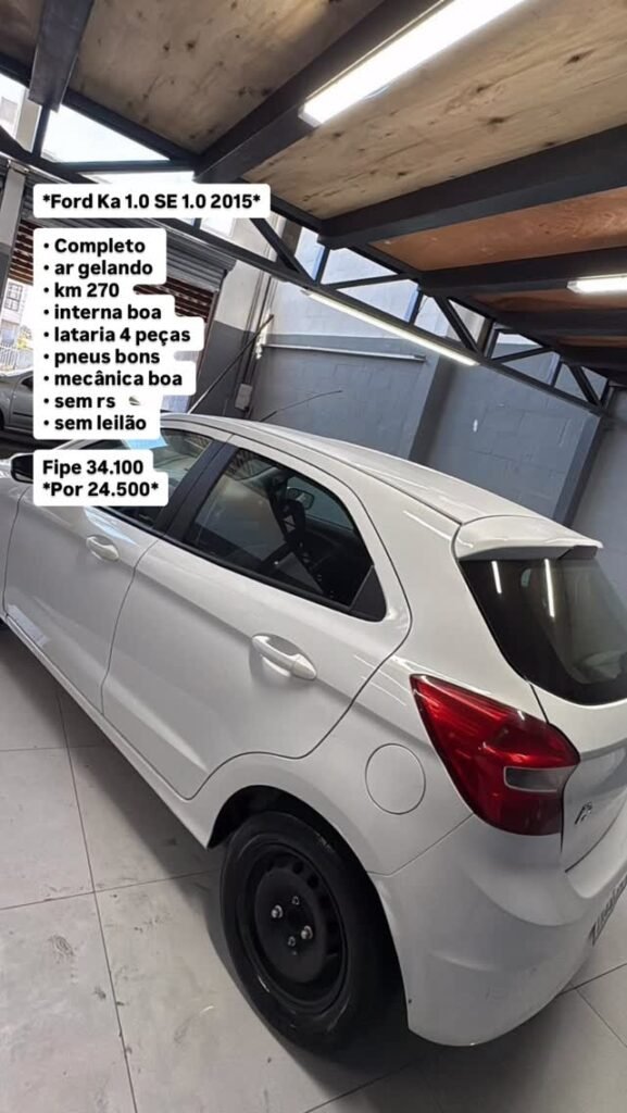 *Ford Ka 1.0 SE 1.0 2015*